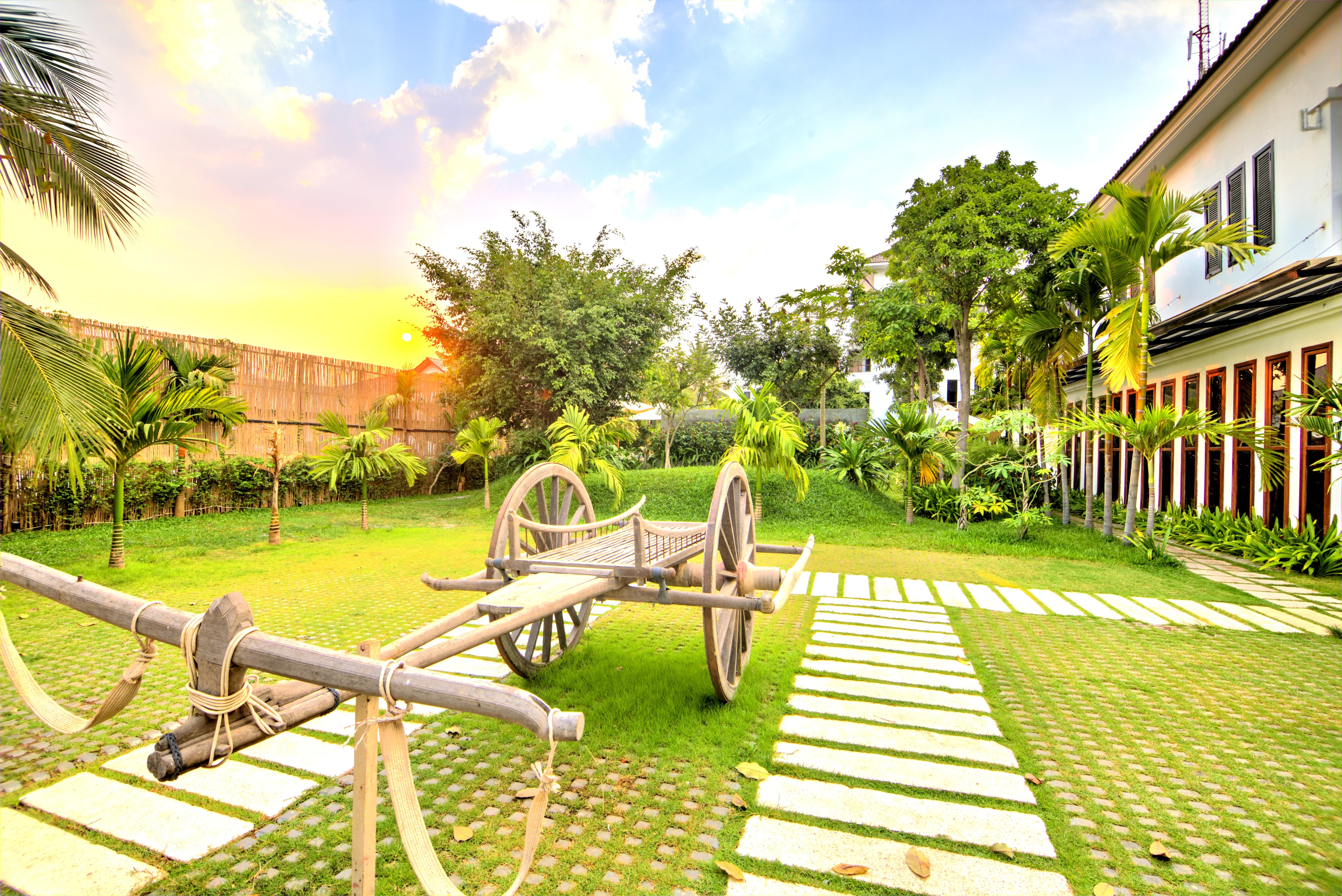 La Residence Blanc D'Angkor Siem Reap Bagian luar foto