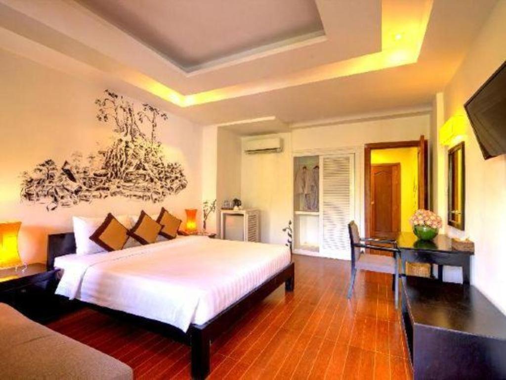 La Residence Blanc D'Angkor Siem Reap Bagian luar foto