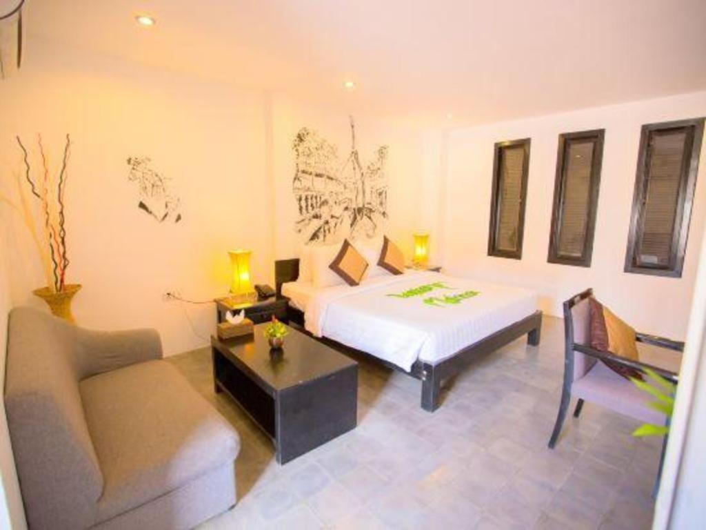 La Residence Blanc D'Angkor Siem Reap Bagian luar foto