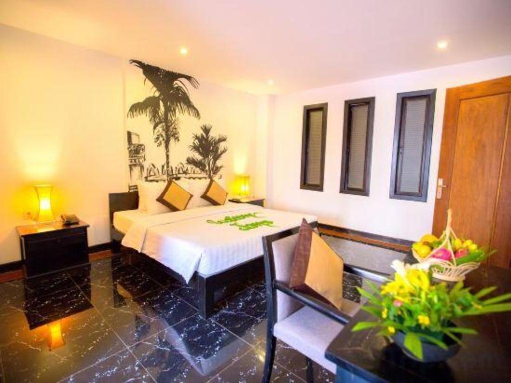 La Residence Blanc D'Angkor Siem Reap Bagian luar foto