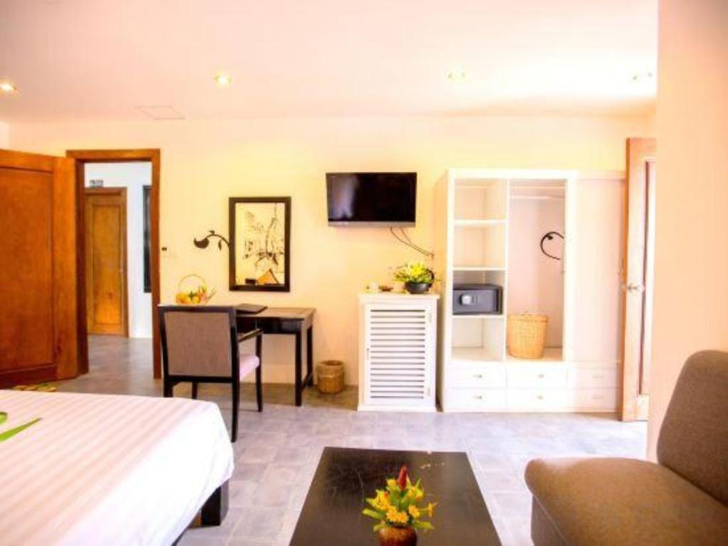 La Residence Blanc D'Angkor Siem Reap Bagian luar foto