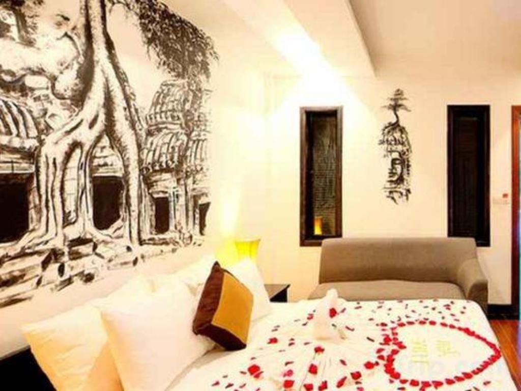 La Residence Blanc D'Angkor Siem Reap Bagian luar foto